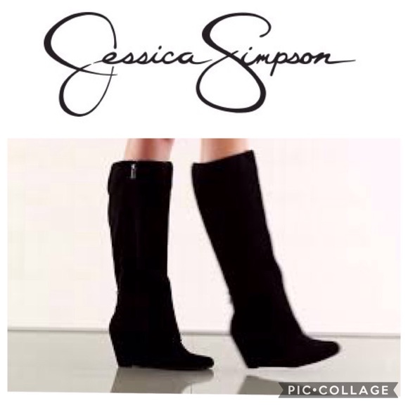 jessica simpson rallie wedge boots